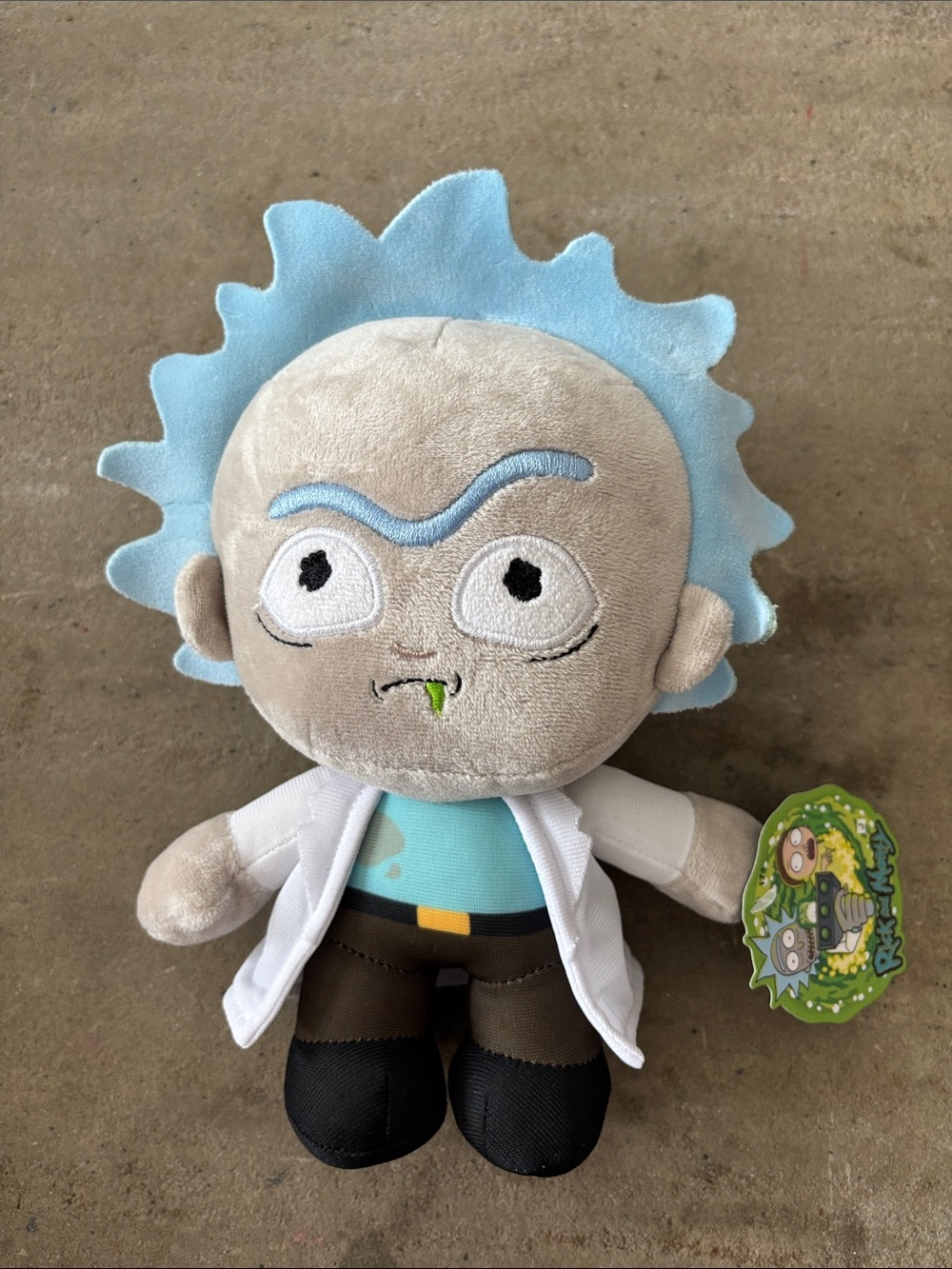 New Rick and Morty Plush Stuffed Rick Sanchez Toy Jazwares Cartoon Network 8